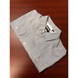 Kenneth Cole New‎ York Techni-Cole Shirt Mens 2XB S/S All Over Print NWT $69